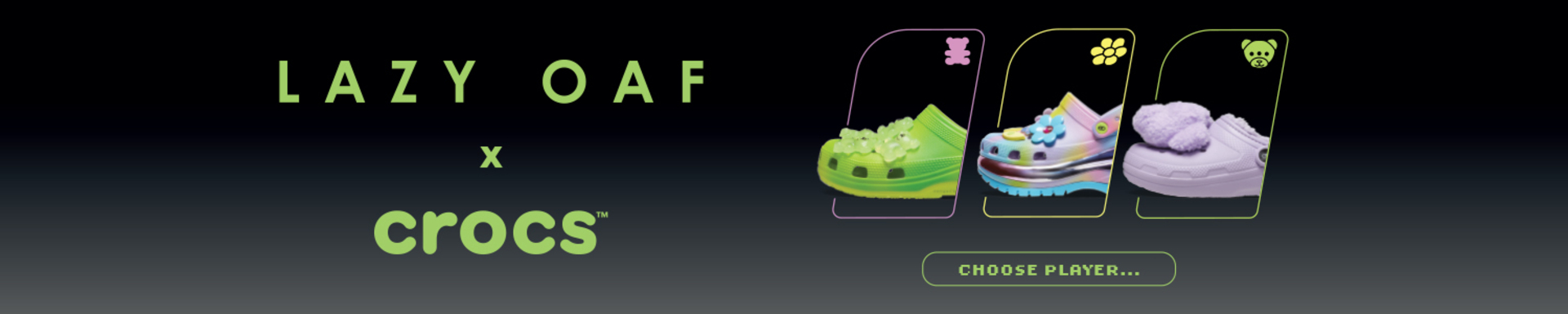 Lazy Oaf x Crocs