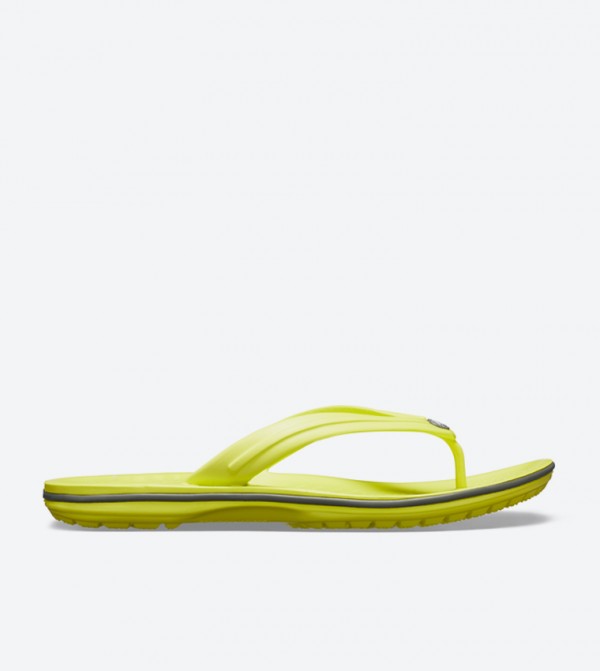 Crocband Round Toe Flip Flops - Yellow 11033-7H1