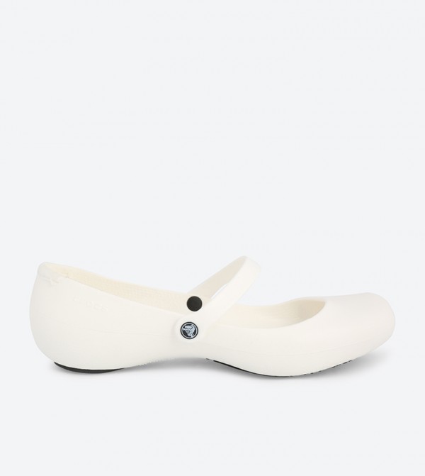 Alice Work Ballerinas - White