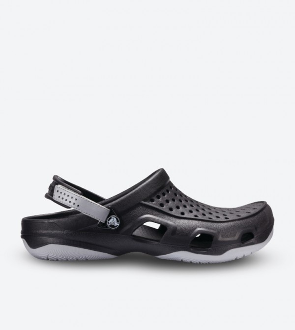 Swiftwater Deck Velcro Closure Clog - Black 203981-02G