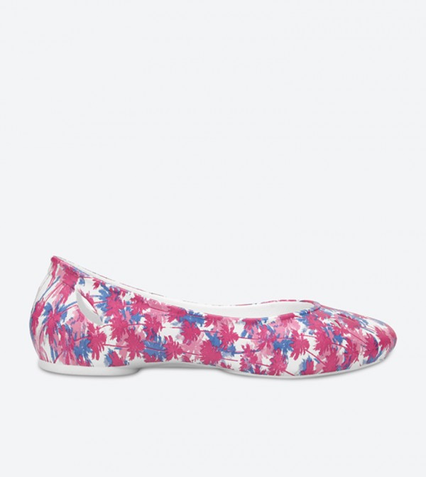 Kelli Graphic Round Toe Ballerina - Pink 204041-100