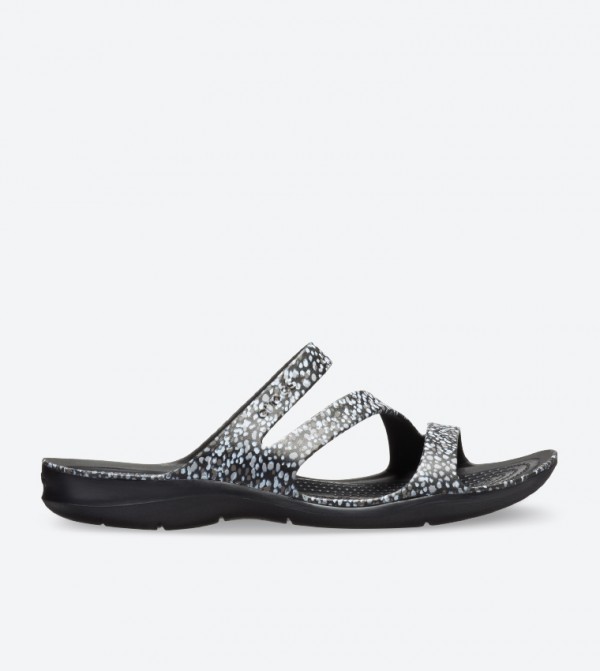 Swiftwater Graphic Flip Flops - Black 204461-92C