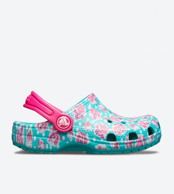 Classic Graphic Clog - Green 204816-3N9