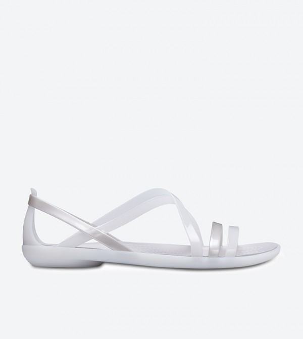 Isabella Strappy Sandals - White