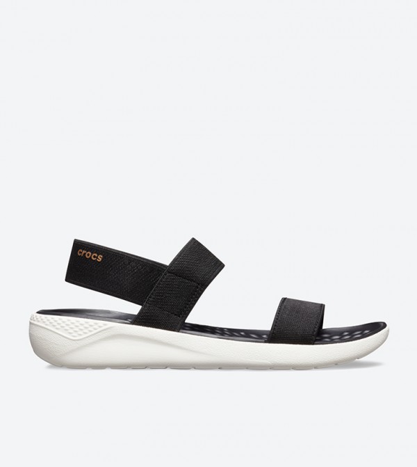 LiteRide Open Toe Sandals - Black
