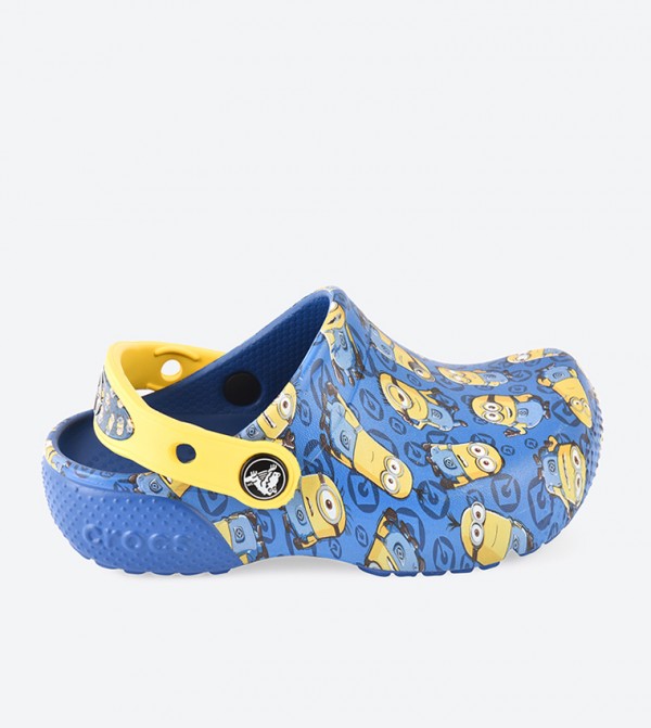 Funlab Minions Graphic Clogs - Blue 205122-4GX