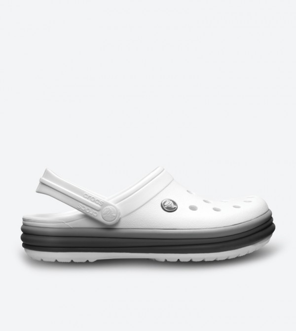 Cb Rainbow Band Clog - White 205212-100