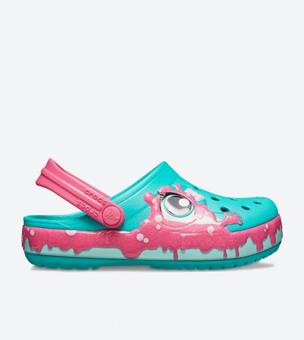 Fun Lab Slime Band Clogs - Green 205348-3N9