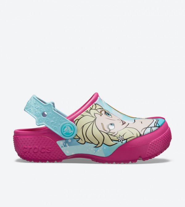 Fun Lab Frozen Anna & Elsa Clogs - Pink 205492-670