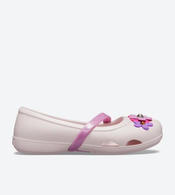 Lina Flower Charm Ballerinas - Pink 205529-6PI