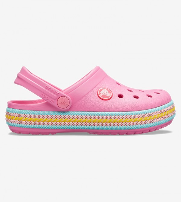 Crocband Sport Cord Clog K - Pink 205899-669
