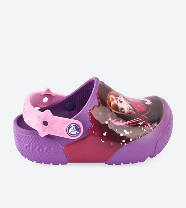 Kids' Crocs Fun Lab Lights Frozen Clog