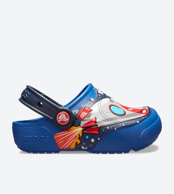 Kids' Crocs Fun Lab Space Explorer Lights Clog